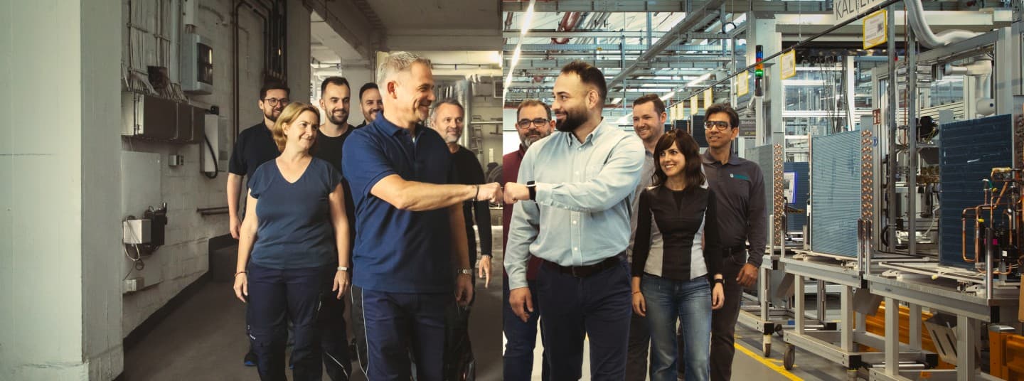 Profesyonel ve Vaillant çalışanı birbirlerini yumrukladı